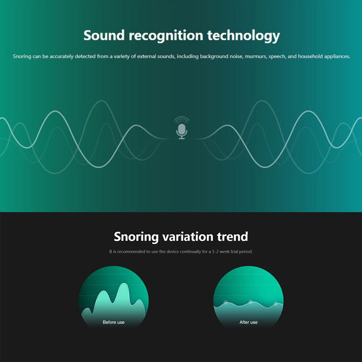 Smart Snore Stopper Biosensor — Stop Snoring & Track Sleep