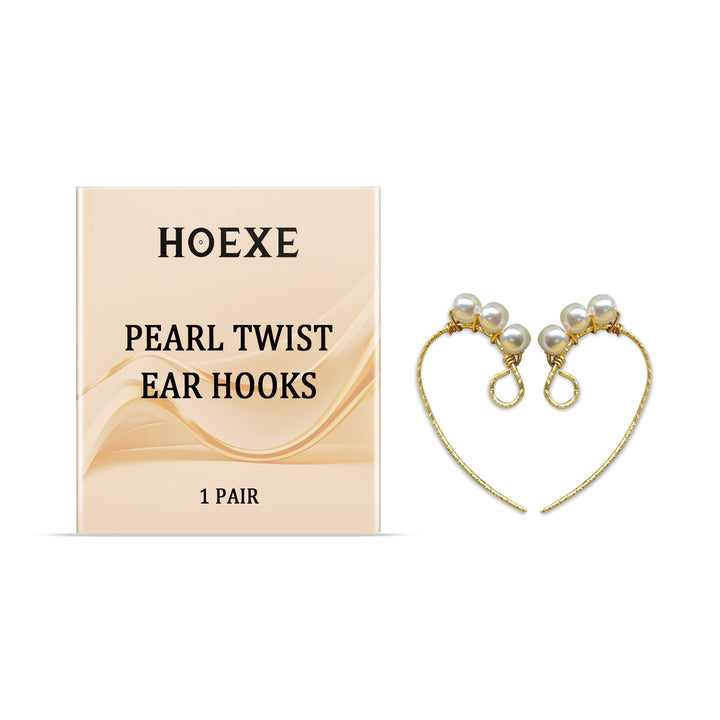 Pearl Twist Ear Hook Earrings for Elegant Everyday Styling