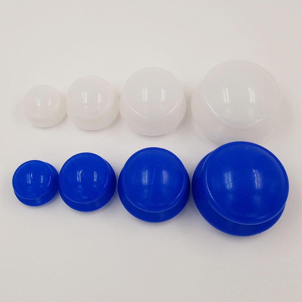 Silicone Cupping Therapy Set — 4 Sizes for Anti‑Cellulite