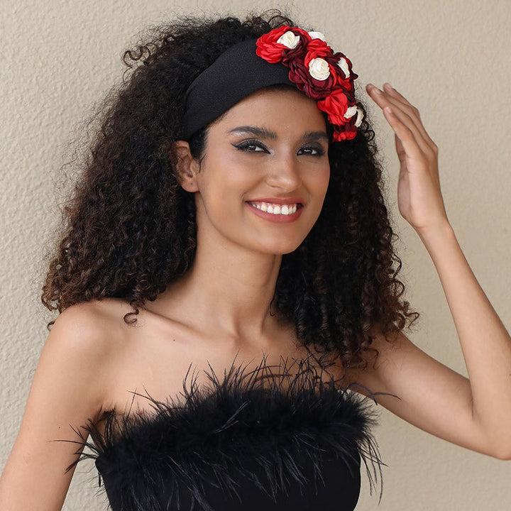 3D Floral Headband for Instant Statement Outfit Style