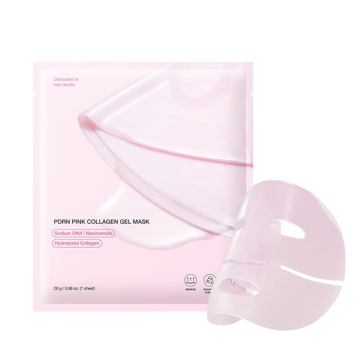 PDRN PINK COLLAGEN GEL MASK Pink Collagen facial mask Jelly