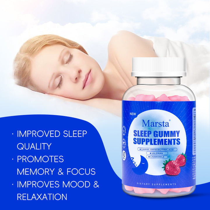 GABA Sleep Gummies — Fall Asleep Faster & Stay Asleep