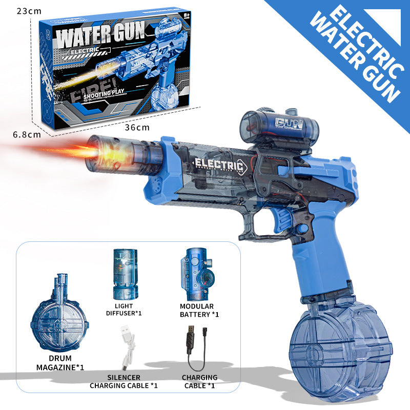 Electric Water Gun With Continuous High-Speed Spray