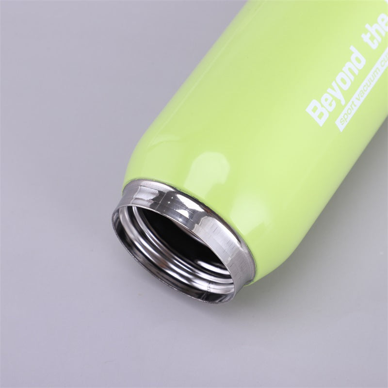 Insulated Sports Water Bottle with Flip Spout & Handle