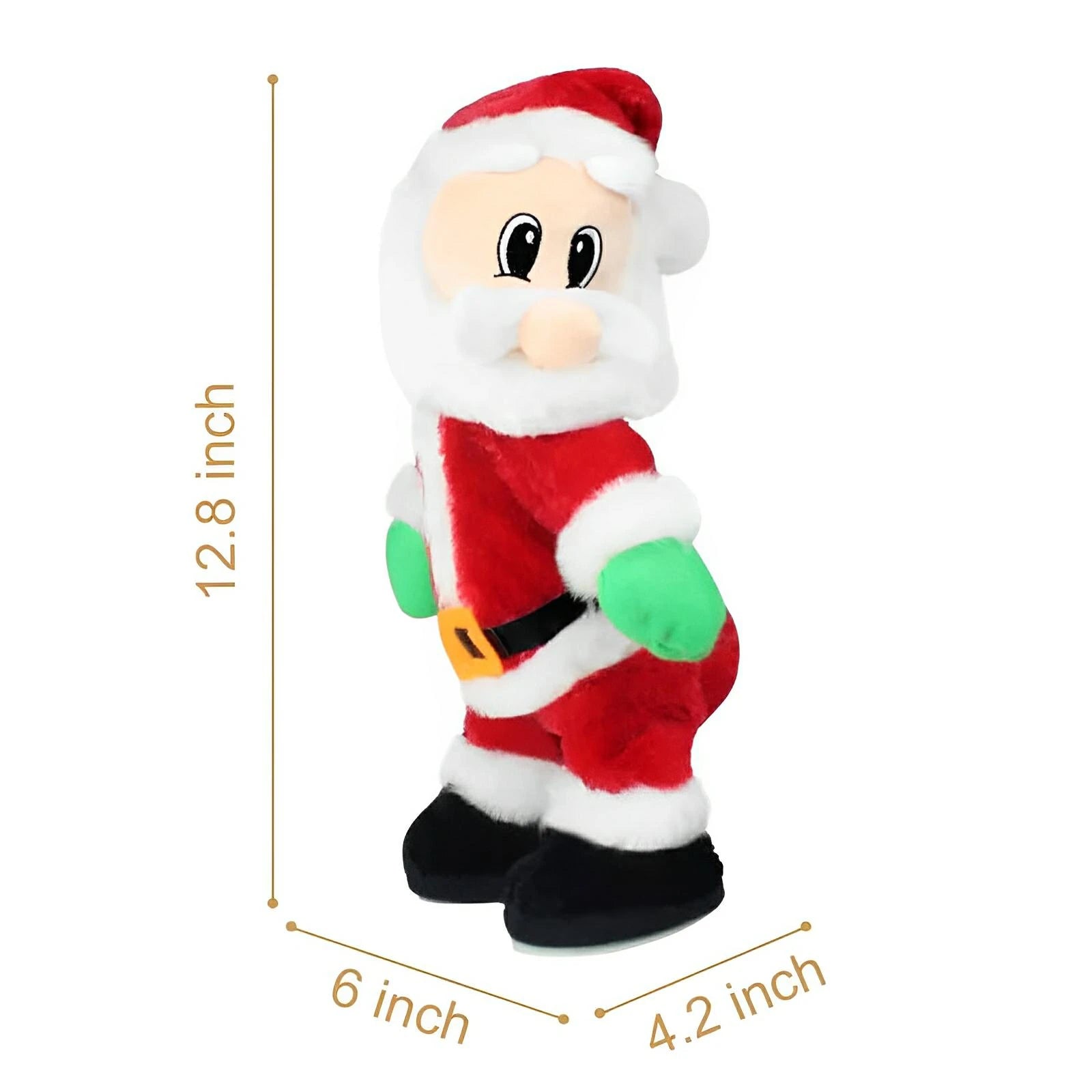 Shaking Santa Toys - wanelo - store - roman
