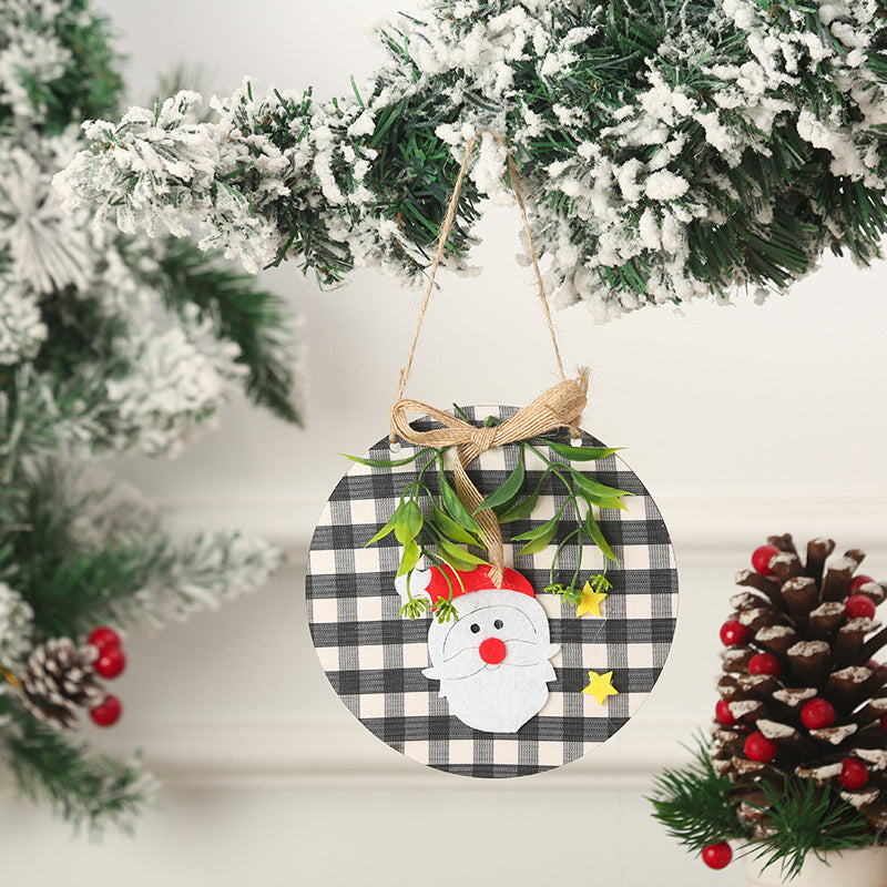 Christmas Hanging Plaques for Rustic Holiday Decor