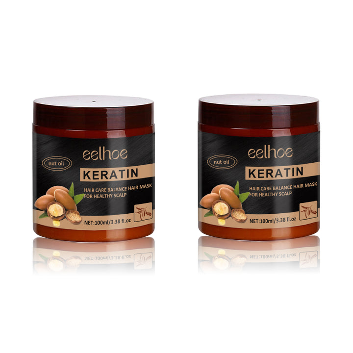 Keratin Hair Mask for Smooth, Nourished, Frizz-Free Hair