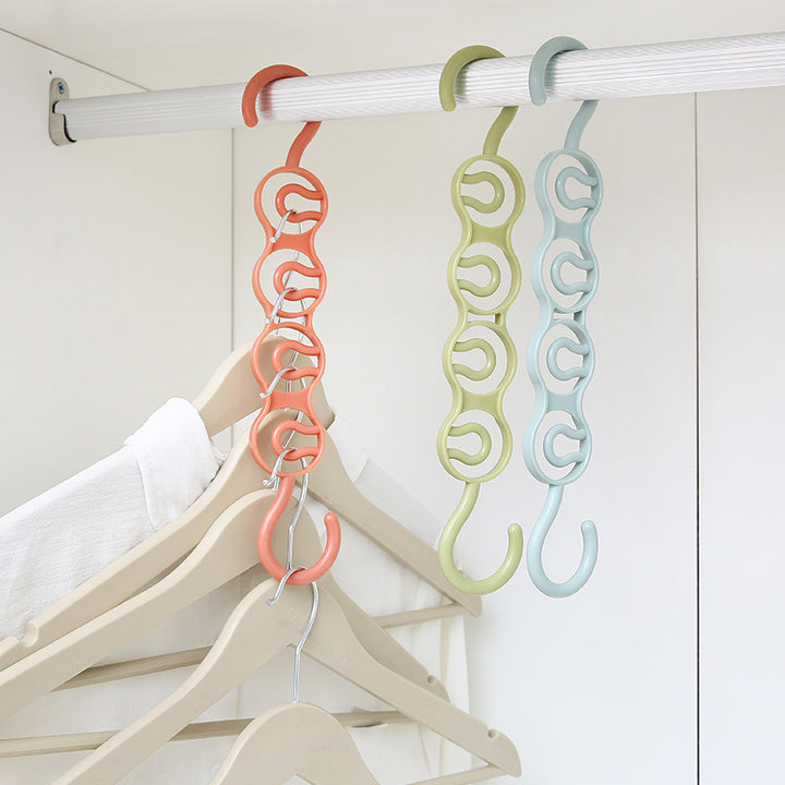 Multi-Layer Closet Hanger Rack to Save Wardrobe Space