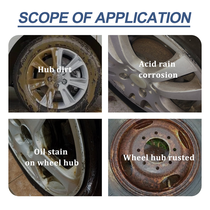 Wheel Cleaner Spray for Brake Dust and Road Grime