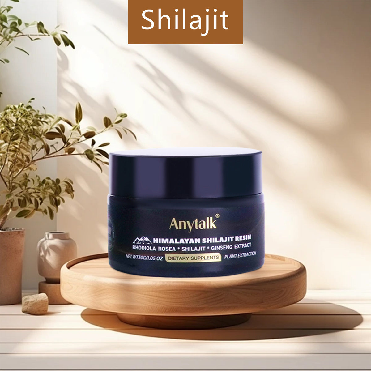 Himalayan Shilajit Resin — Boost Stamina, Strength & Focus