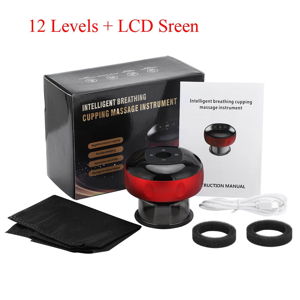 Electric Cupping Massager — Pain Relief & Deep Tissue