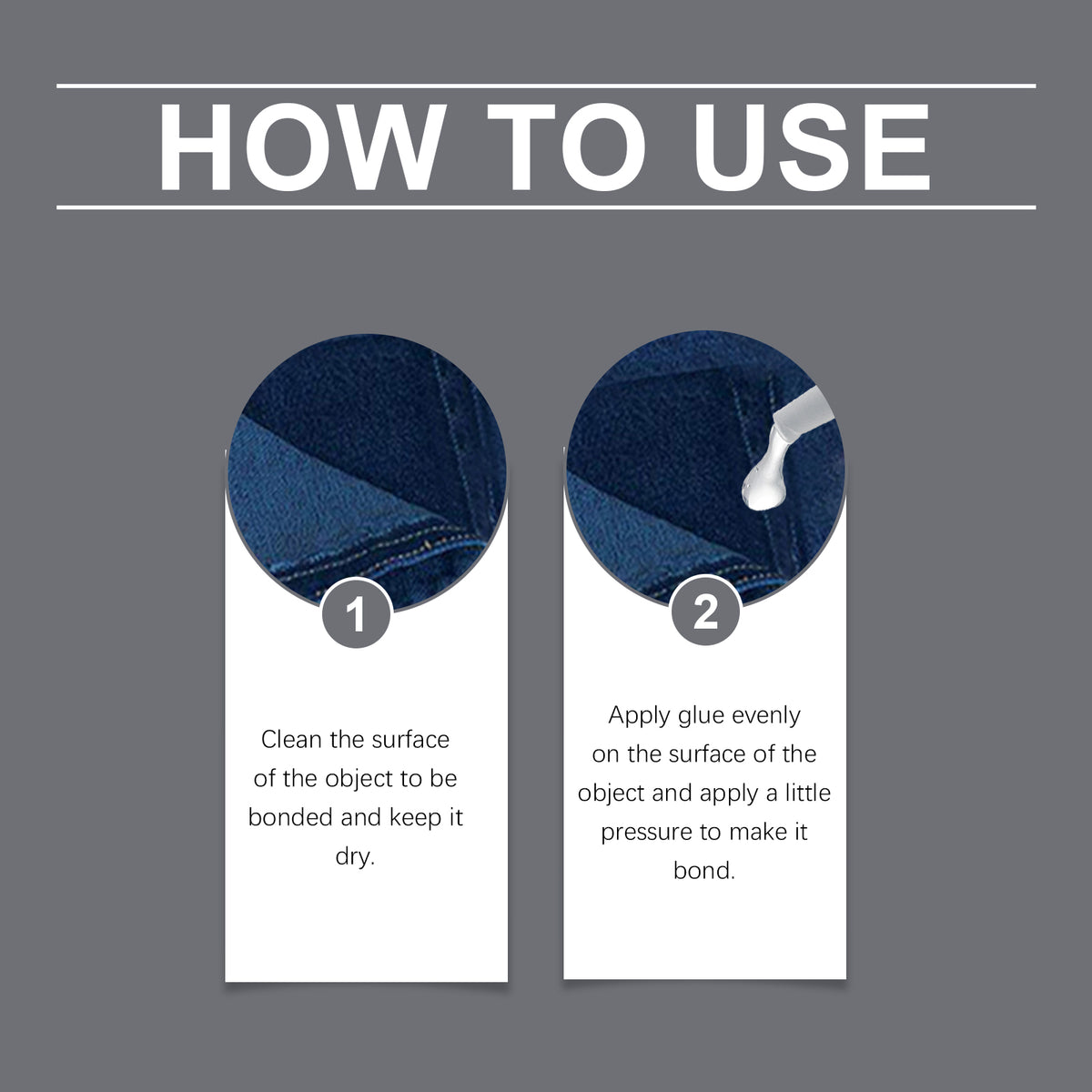 Multi-Purpose Glue for Waterproof Leather & Fabric Fixes