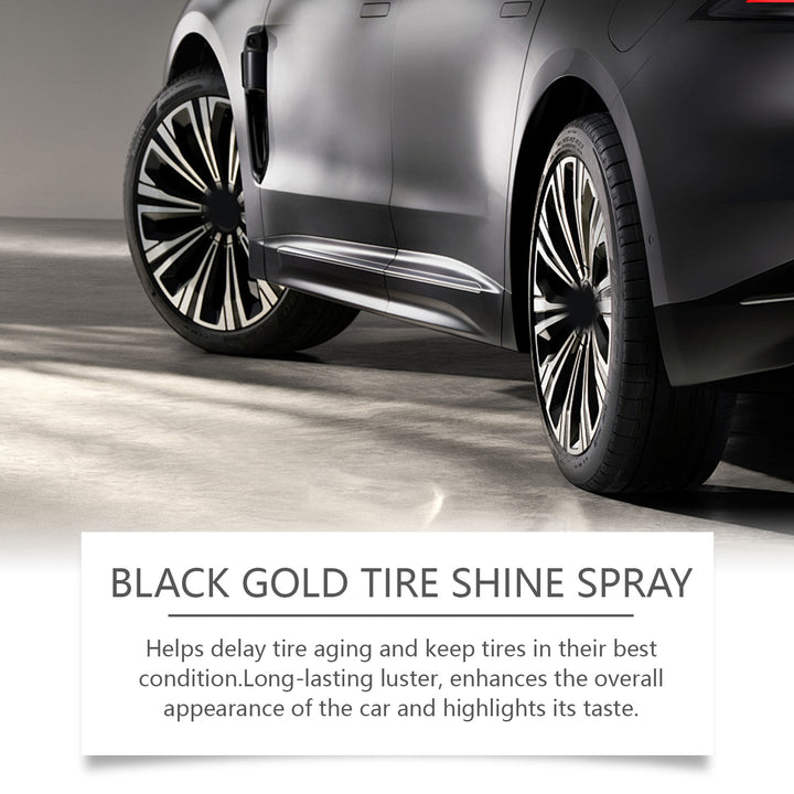 Tire Shine Spray for High-Shine, Fast-Drying Finish