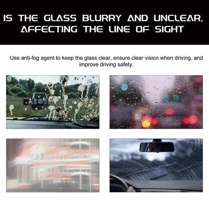 Automotive Anti-Fog Spray for Clearer Windshield Views