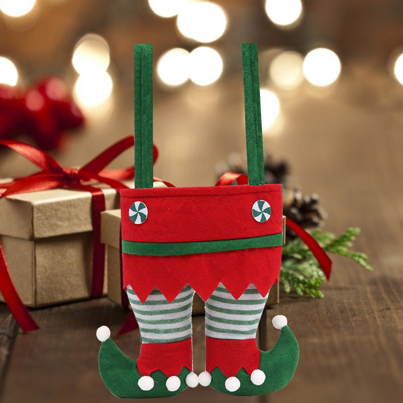 Christmas Elf Gift Bag for Festive Reusable Giving