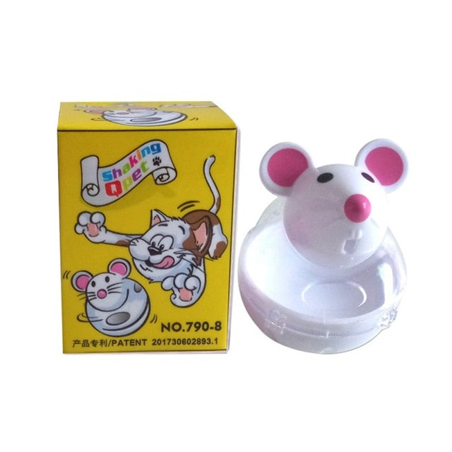 Automatic Cat Treat Dispenser Toy for Indoor Enrichment