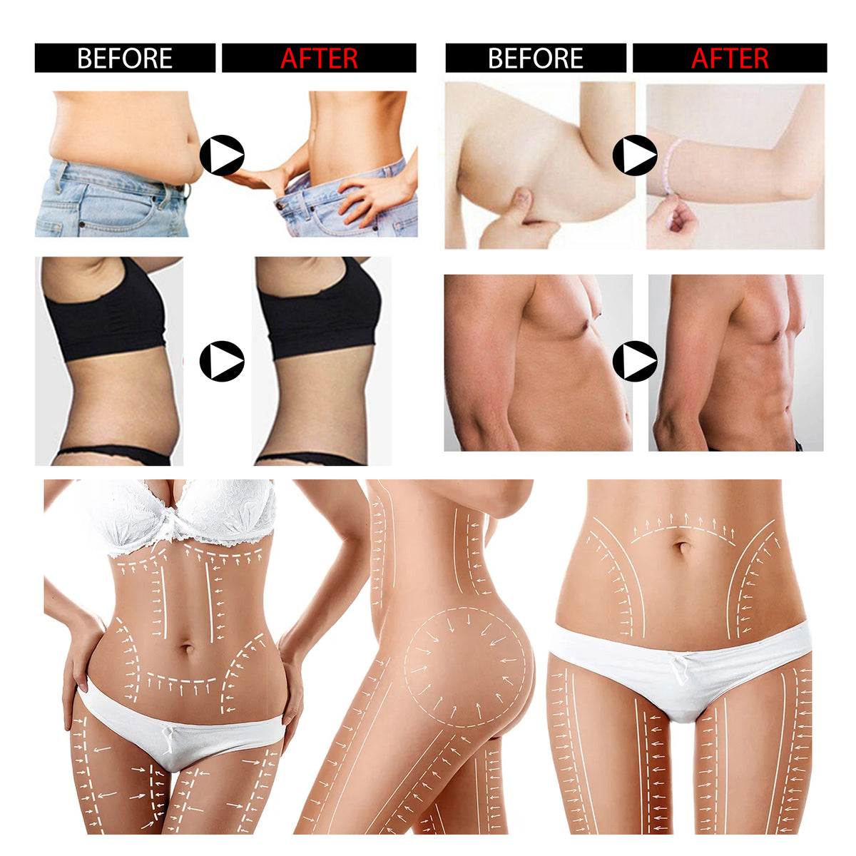 Ginger Body Firming Cream for Massage and Workouts