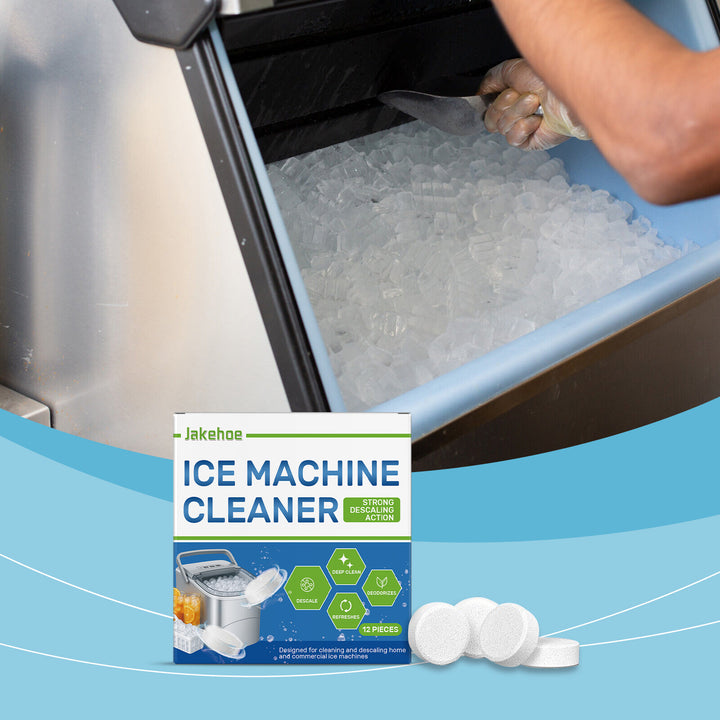 Ice Maker Cleaning Tablets — Descale & Deodorize Fast