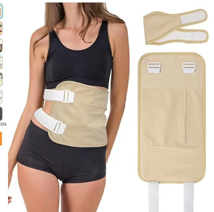 Castor Oil Therapy Wrap — Leak-Proof Relief for Pain & Detox