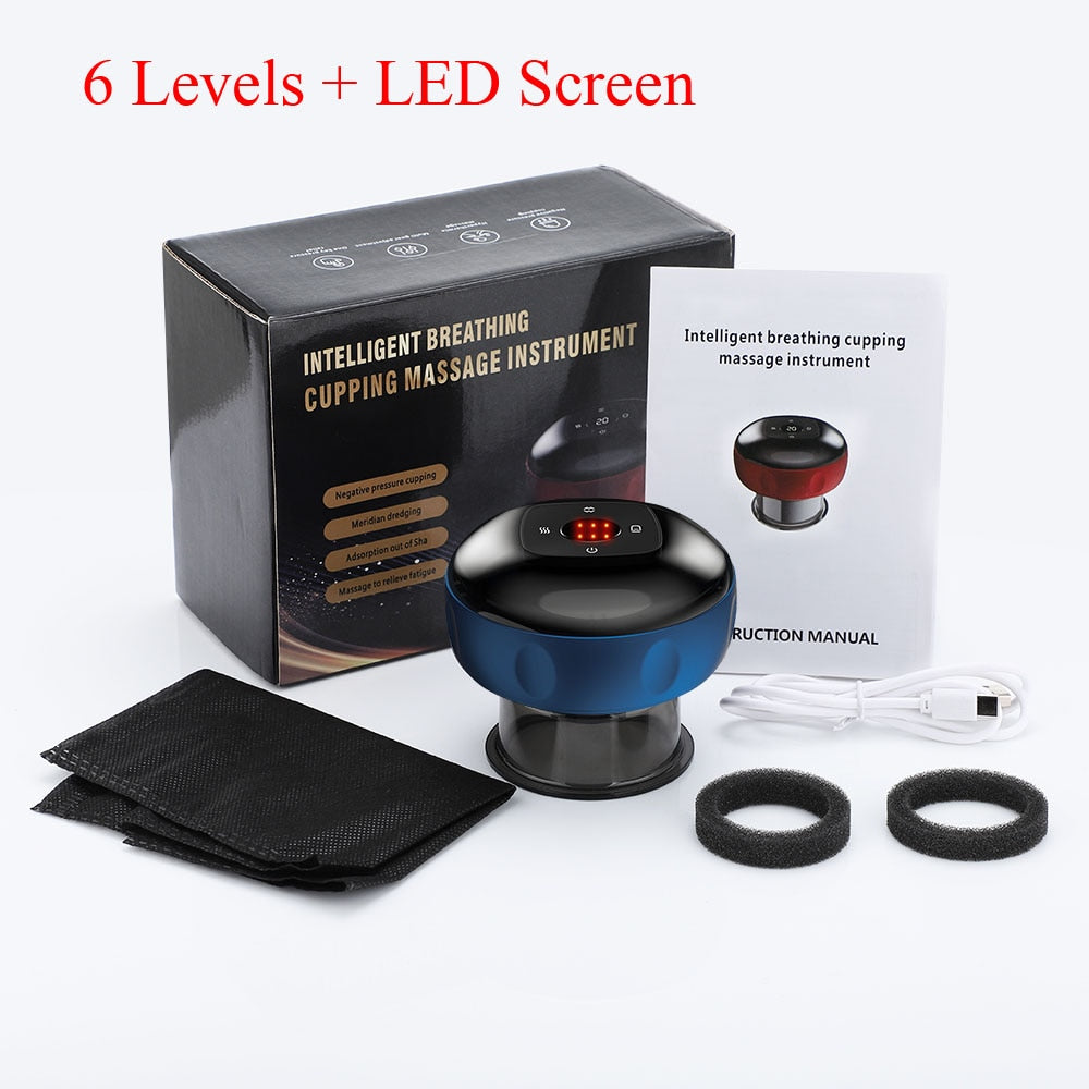 Electric Cupping Massager — Pain Relief & Deep Tissue