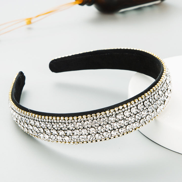 Sparkling Rhinestone Headband for Instant Glamorous Style