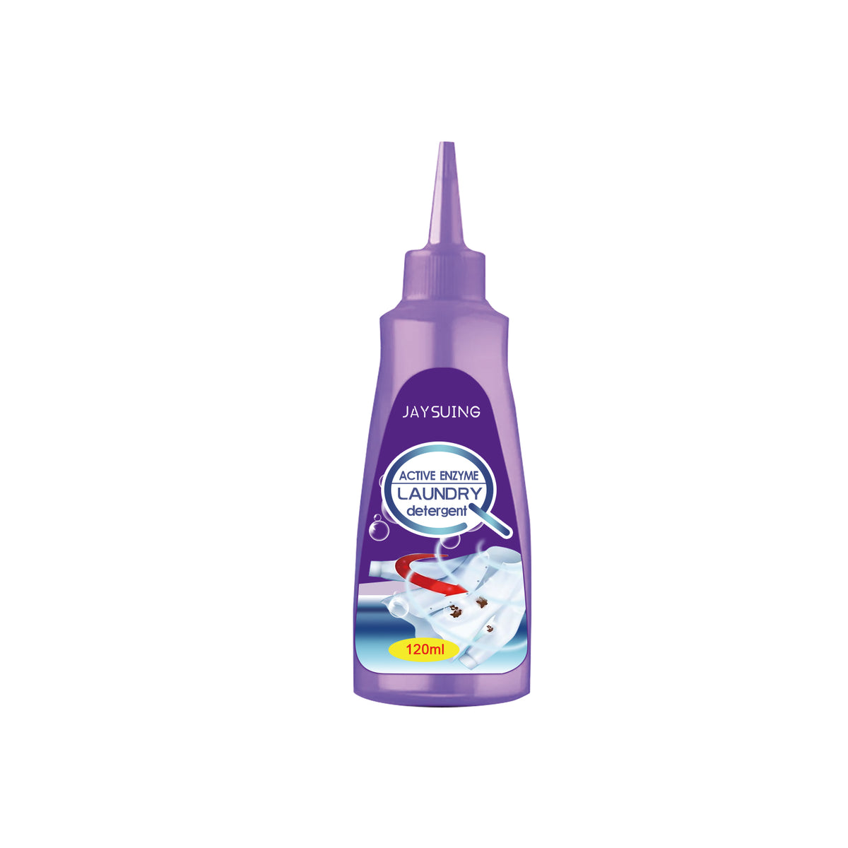 Active Enzyme Laundry Stain Remover for Clothes, 120ml