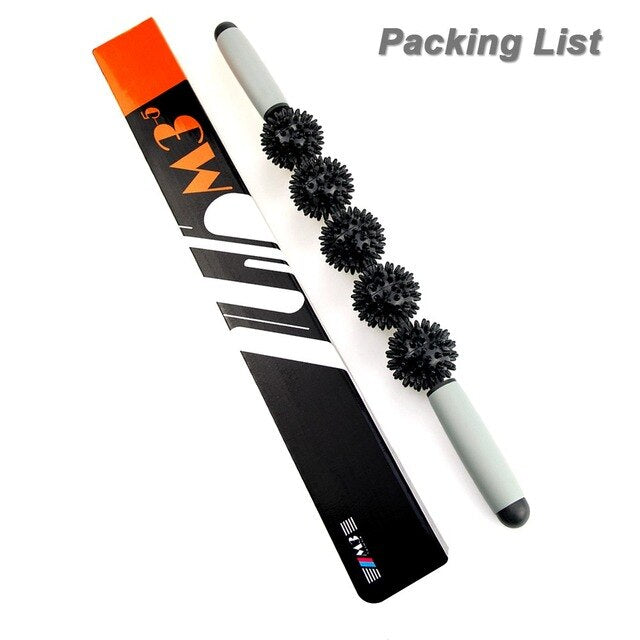 MMuscle Roller Massage Stick — Deep Tissue Relief for Sore