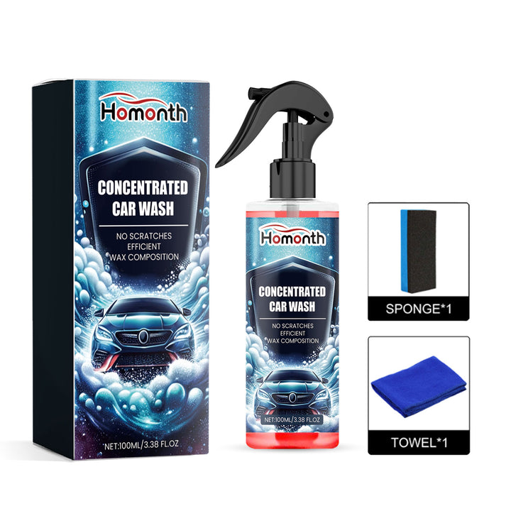 Concentrated Car Wash Spray for Scratch-Free Shine