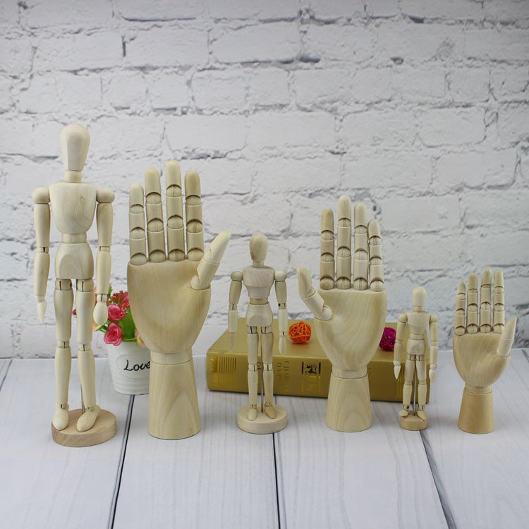 Wooden Art Mannequin Set for Easy Drawing Reference