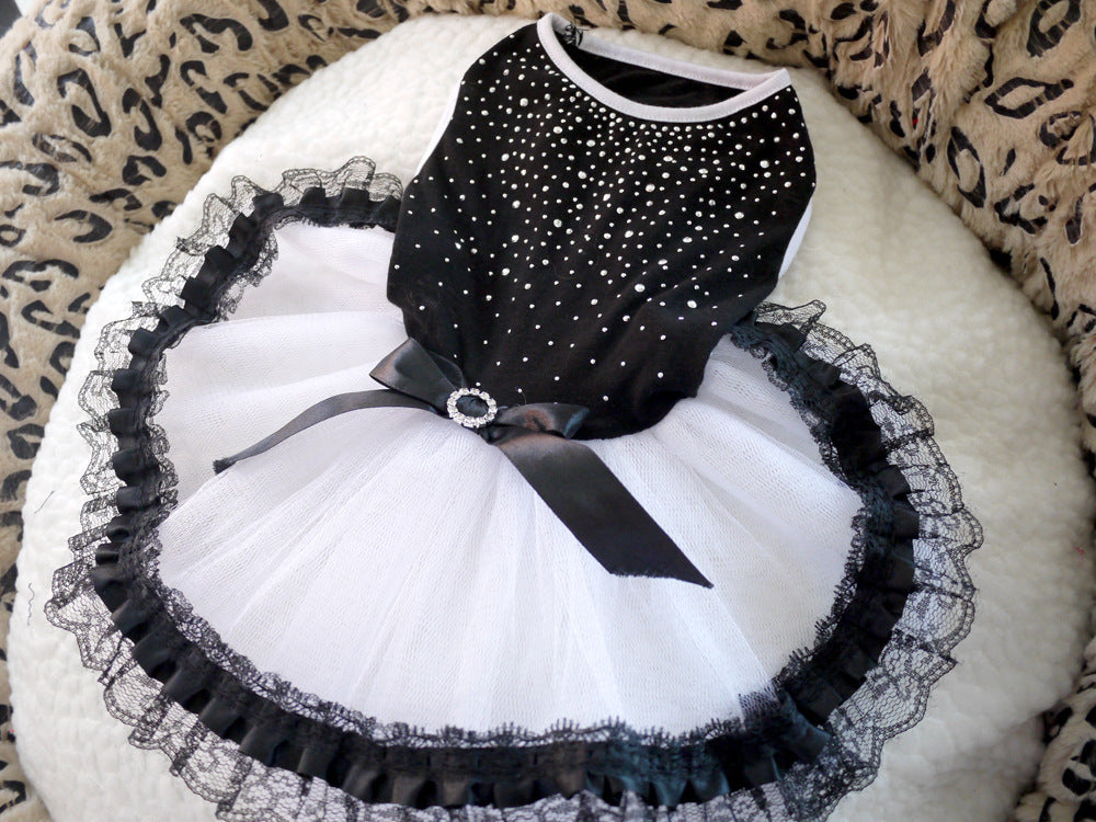 Pet Tutu Dress for Small Dogs | Wedding Princess Style