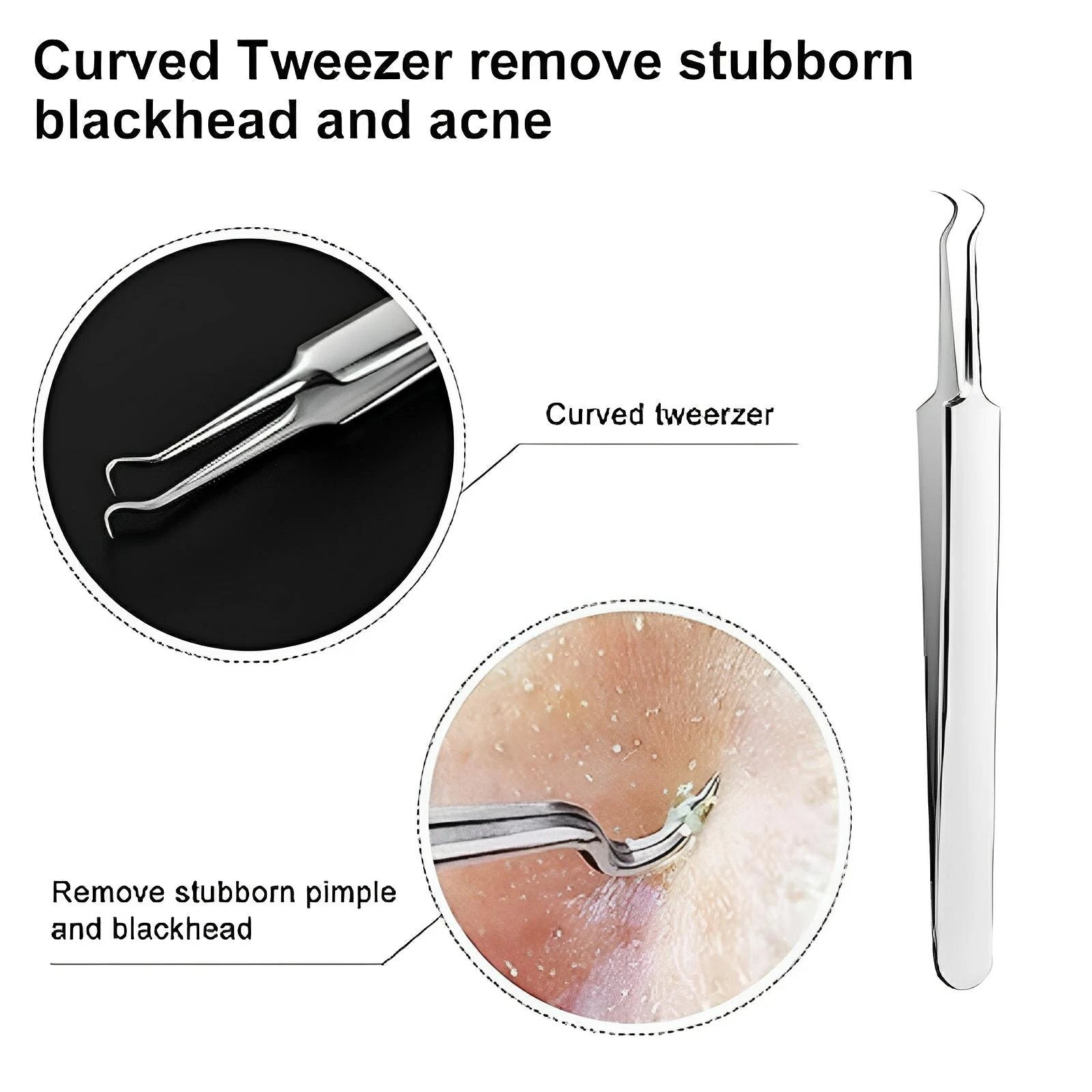 Professional Blackhead Tweezers - wanelo - store - roman