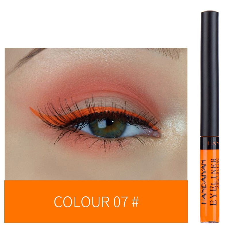 HANDAIYAN 12 Color Liquid Eyeliner Waterproof Set