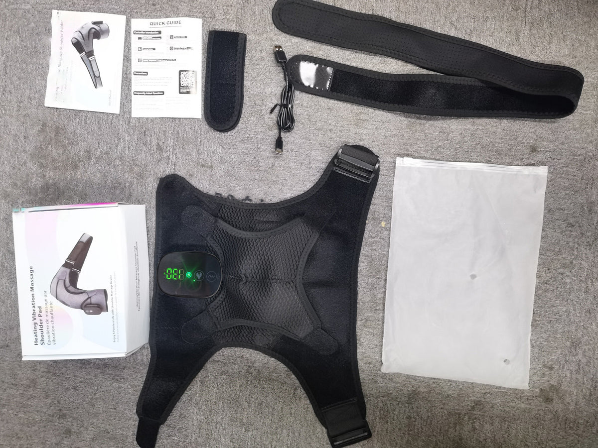 Heated Shoulder Massager With Heat and Vibration Modes