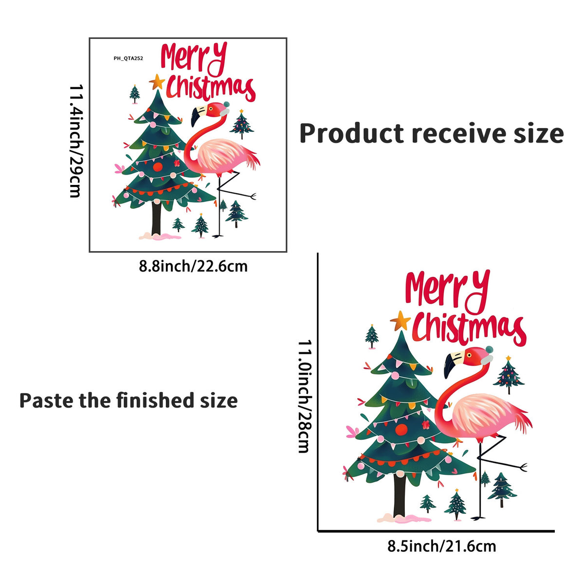 Christmas Animal Stickers for Cheerful Holiday Rooms