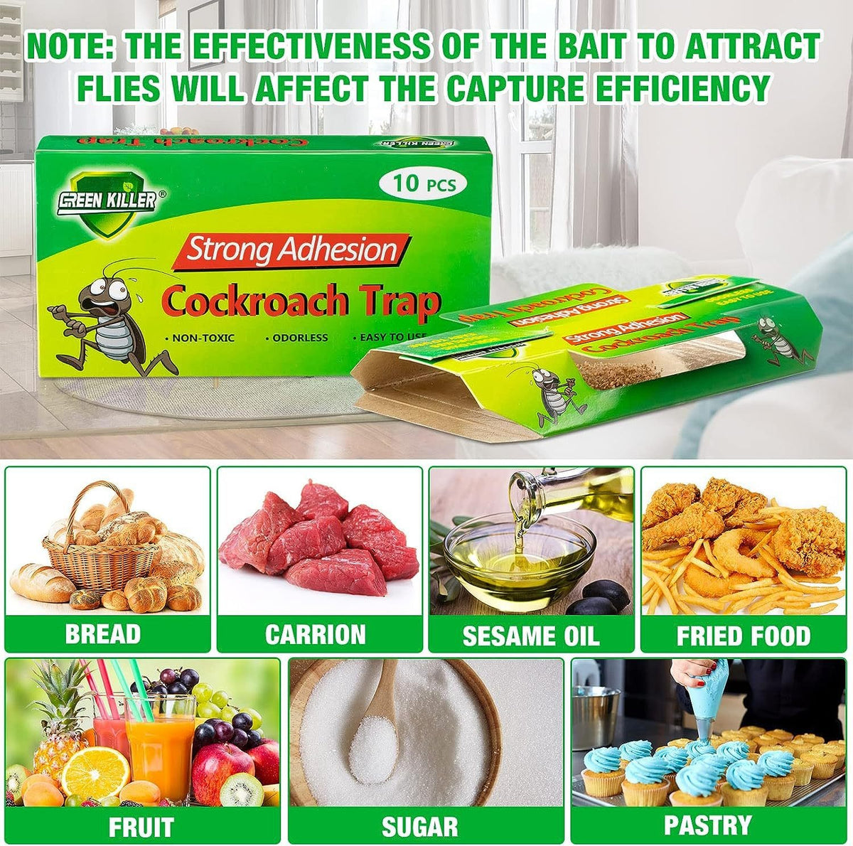 Cockroach Glue Traps: Non-Toxic Sticky Roach Catcher