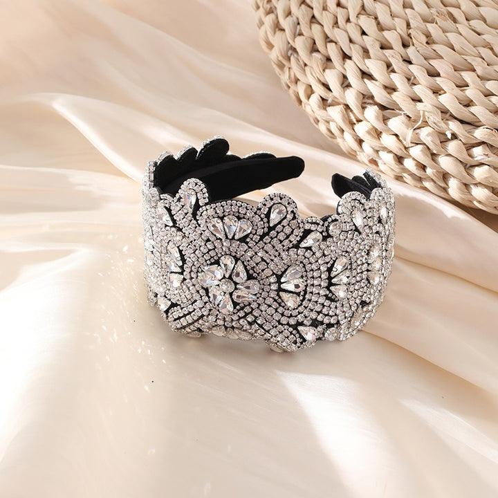 Jeweled Headband for Vintage Glamour Hair Styling