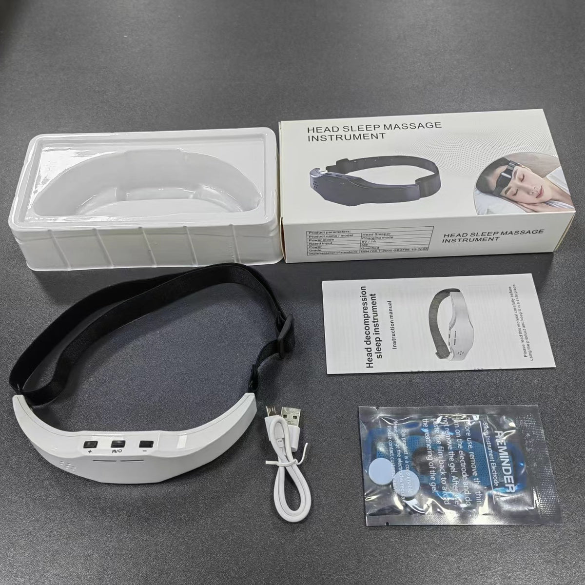 EMS Sleep Headband — Deep, Restorative Sleep in 15 Mins