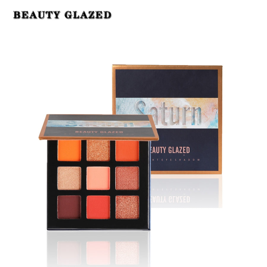 9-Color Eyeshadow Palette for Vivid, Bold Eye Looks
