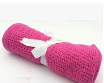 Cotton Baby Swaddle Blanket for Breathable Comfort