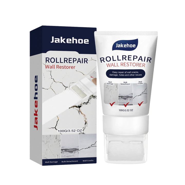 Wall Repair Paste with Easy Roller for Quick Touch-Ups