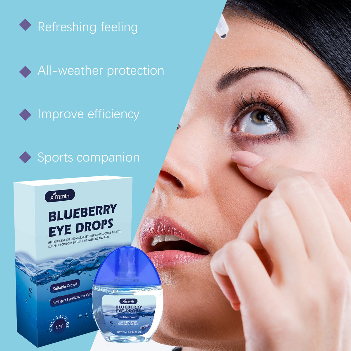 Hydrating Eye Drops for Dry, Tired Screen-Strained Eyes