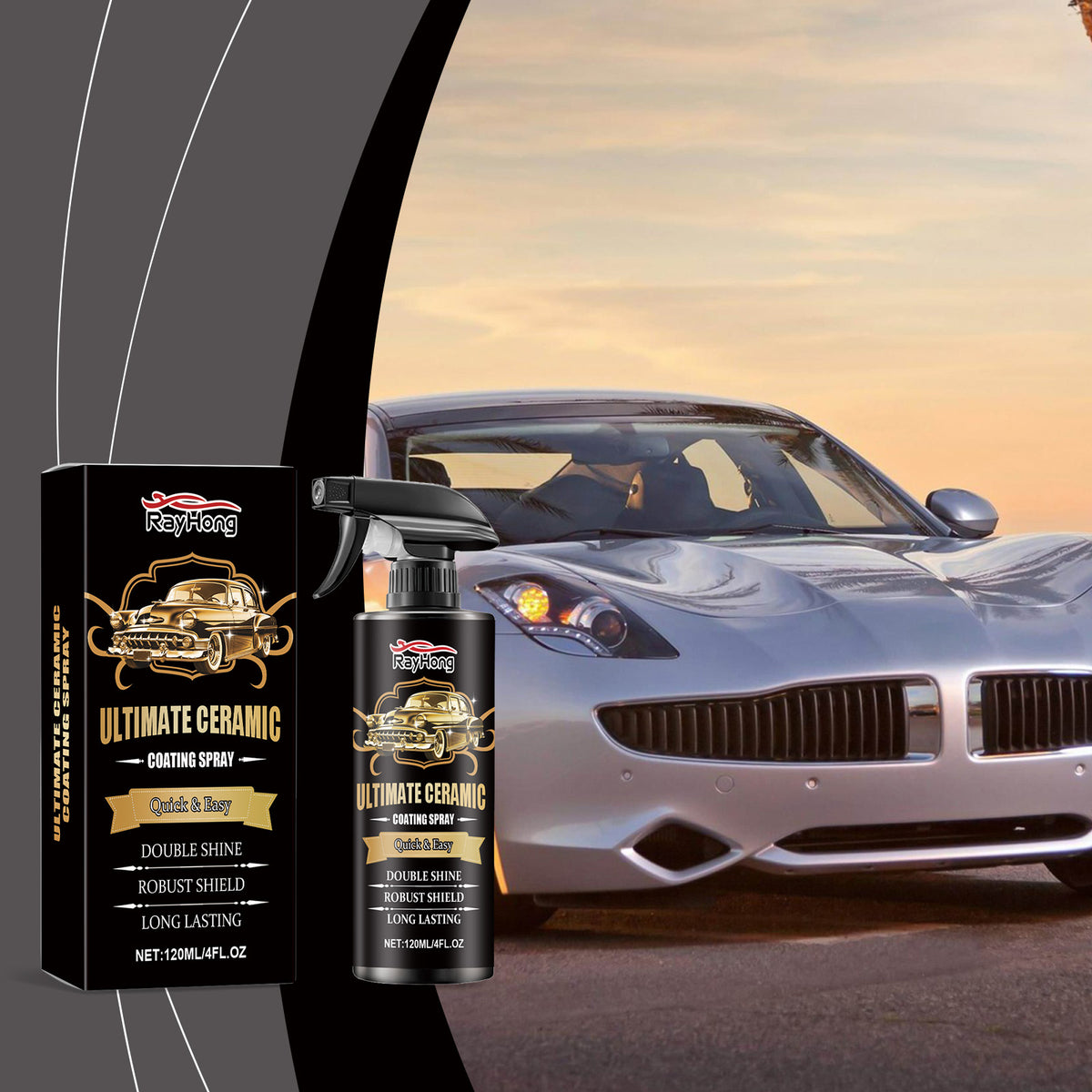Car Ceramic Coating Spray for Lasting Gloss & Shield