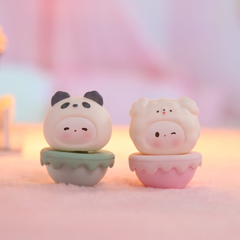 Wobbly Desk Figurine with Fragrance, Cute Office Decor