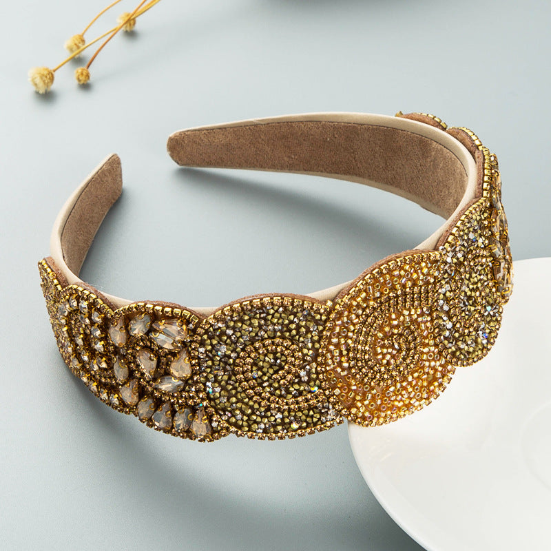 Statement Rhinestone Headband — Party-Ready Glamour