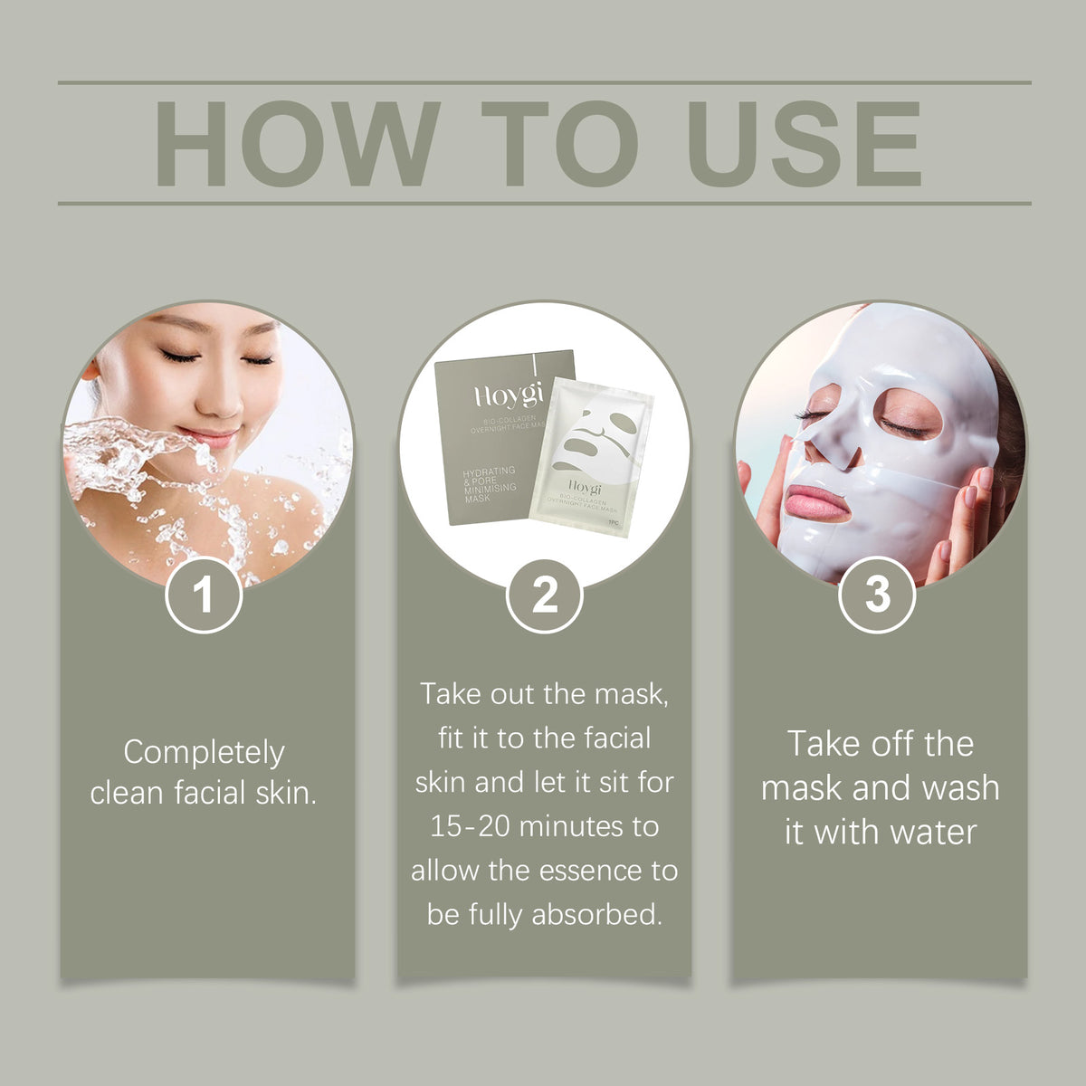 Collagen Moisturizing Mask Box Set — Firming & Lifting