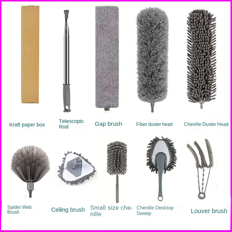 Extendable Duster Set: Reach Every Ceiling Without a Ladder