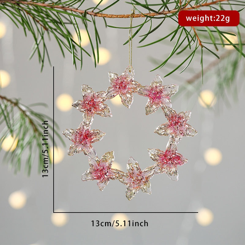 Acrylic Christmas Ornaments for Sparkling Tree Decor