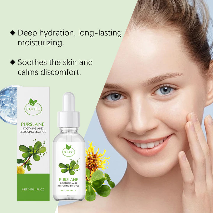 Purslane Soothing Repair Serum for Redness-Prone Skin Care