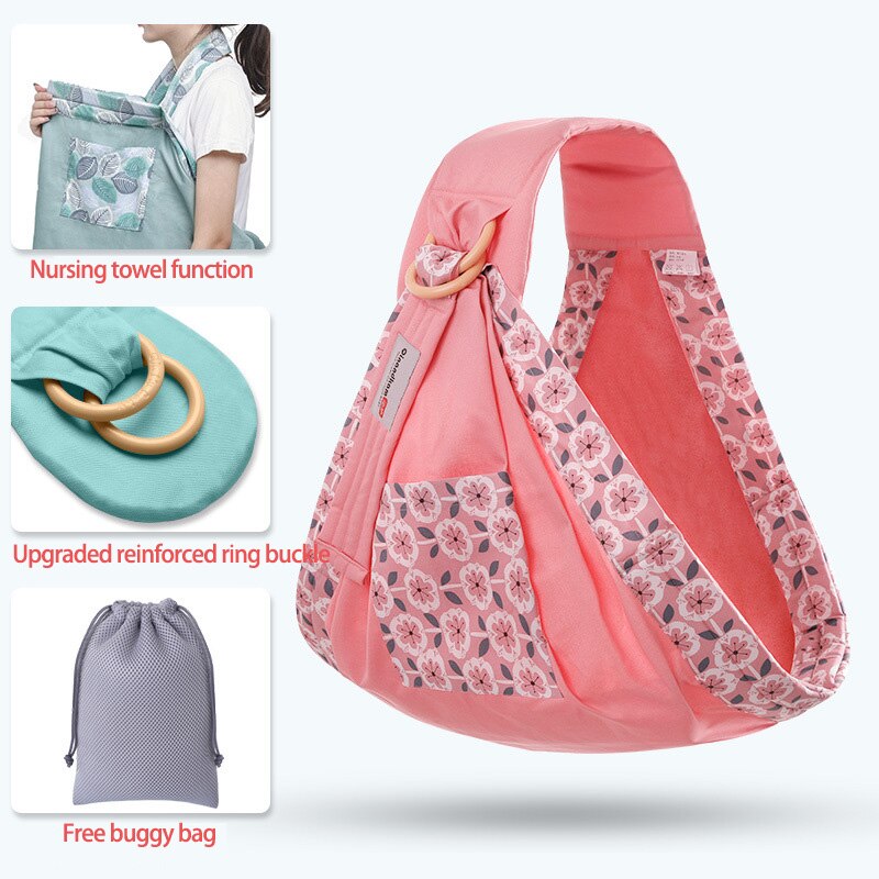Newborn Baby Carrier & Nursing Cover for Close Comfort
