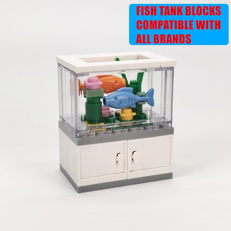 Mini Building Block Furniture for Complete Room Scenes